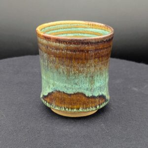 Green and Brown Tumbler